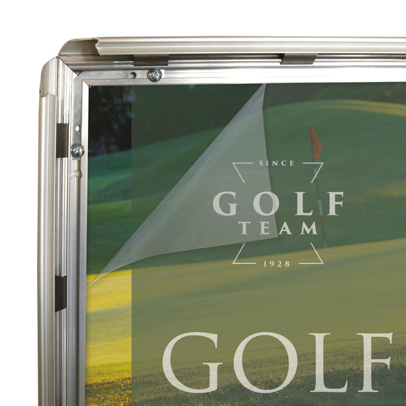 Wall Mount Silver Front Load Aluminum Sign Frame-24"x30"