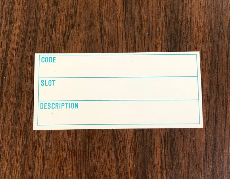 Warehouse Slot Tags