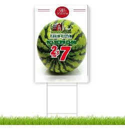 Watermelon Lawn-Yard Signs for Supermarkets