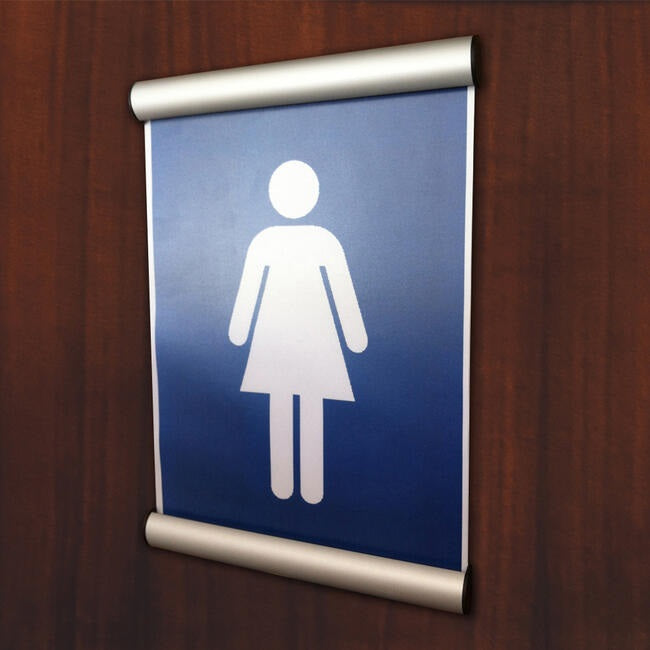 Wayfinding Door Sign Frames-8.5" x 11"