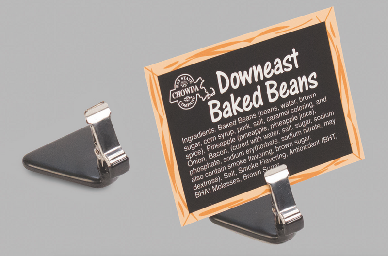 Weighted Base Flat Sign Holders-5 pieces