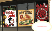 custom printed window signs for retail