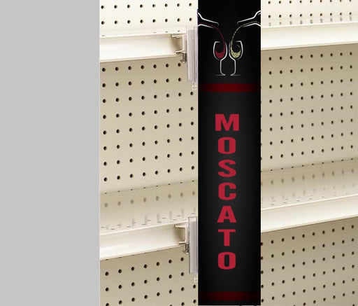 Wine Aisle Violator Invader Blade Sign-Moscato
