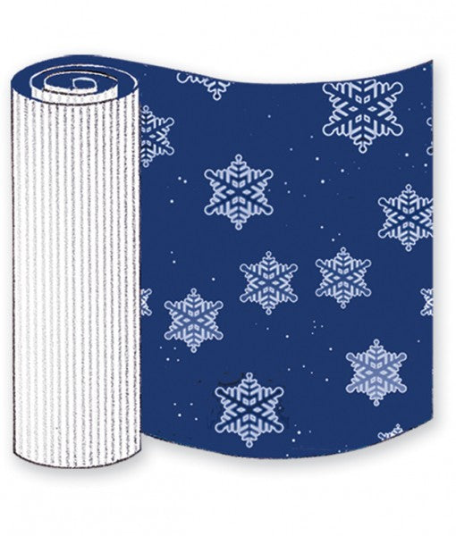 Snowflakes Corrugated Base Pallet Wrap- 4 Rolls