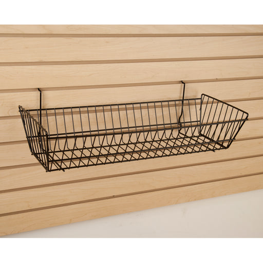 Black Wire Sloping Baskets Fixtures 