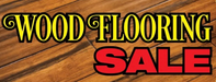 Wood Flooring Sale Shelf Sign Price Cards
