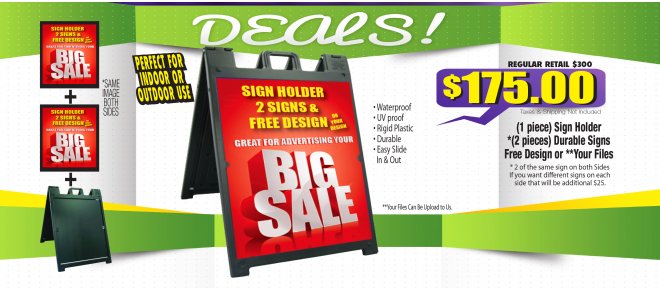 Piggly Wiggly Truck Load Sale A-Frame Sign Kit