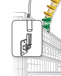 Aisle Arch Deluxe Poles Kits- 6 units