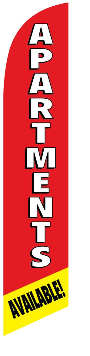 Apartments Available Feather Flag