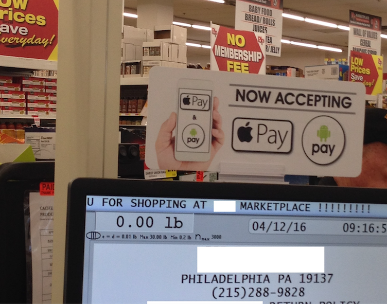 Apple Pay-Google Pay Register Cards 10 signs