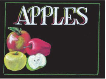 Chalkboard Produce Signs
