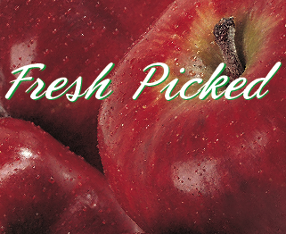 Lawn Yard Signs for Supermarkets- Apples 24"W" x 18"H- 2 pieces