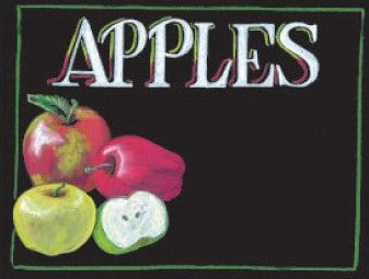 Apple Signs-Chalk Board Style