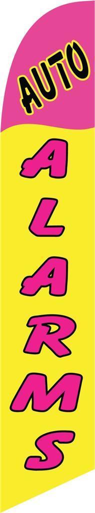 Auto Alarms Feather Flag Kit