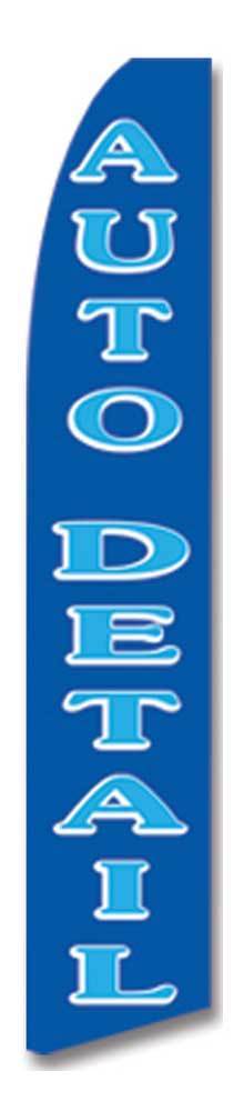 Auto Detail Feather Flags