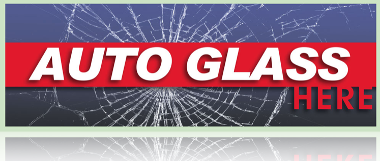 Auto Glass Vinyl Banner