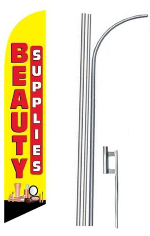 Beauty Supplies Feather Flag Kit