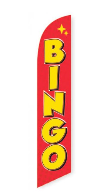 Bingo Feather Flag