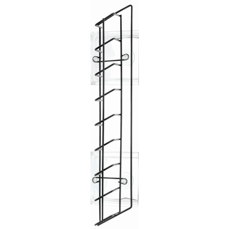 Black Wire Cooler Door Rack