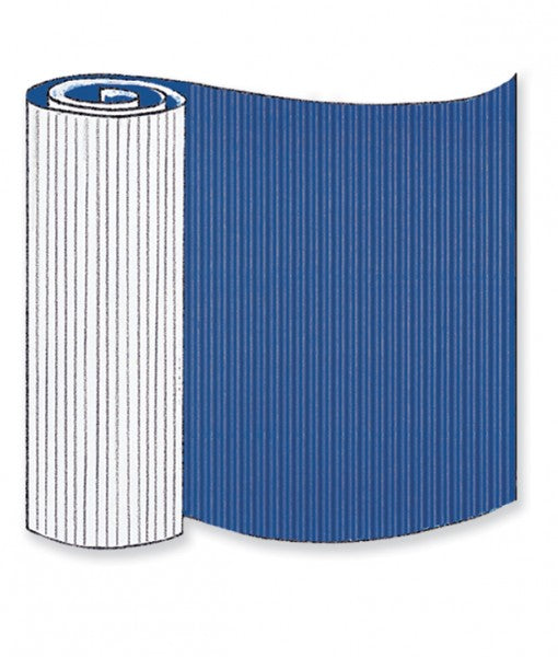Blue Corrugated Base Pallet Wrap