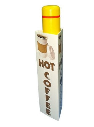 Bollard Covers - Custom Printed Fits 8" x 8.5" Diameter Poles