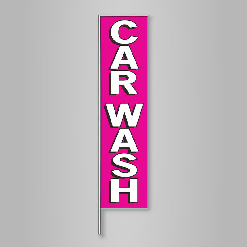 Car Wash Banner Flag Kit
