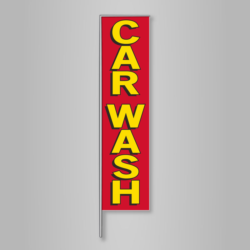Car Wash Banner Flag Kit
