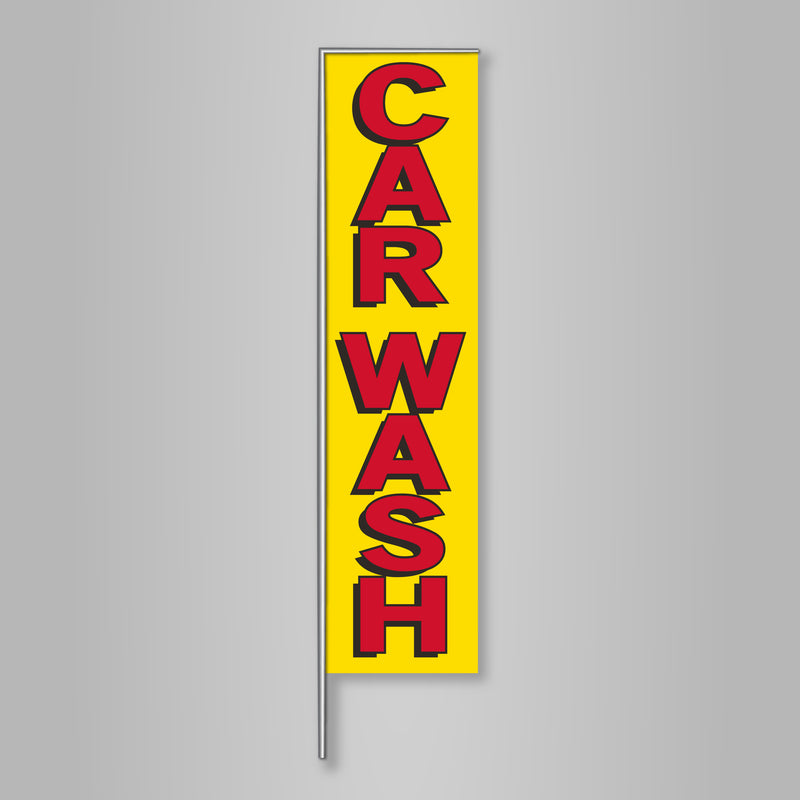 Car Wash Banner Flag Kit