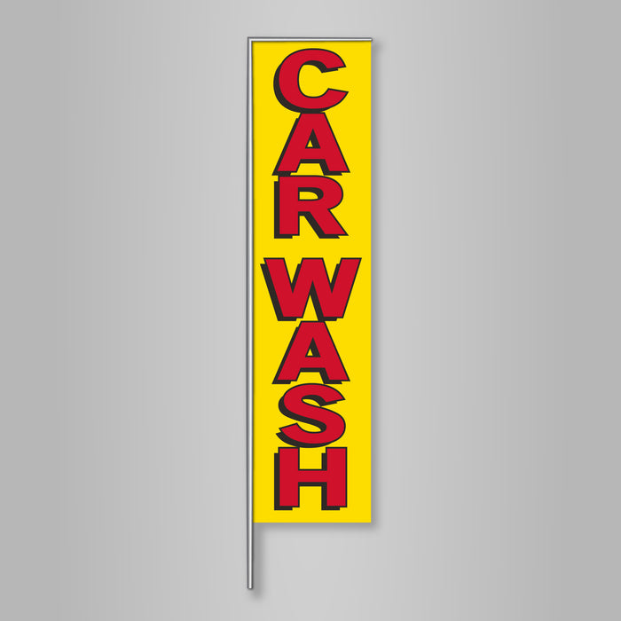 Car Wash Banner Flag Kit