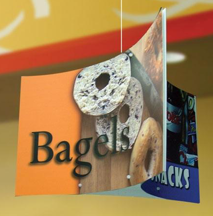 Ceiling Dangler Mobile Sign-Hoagie