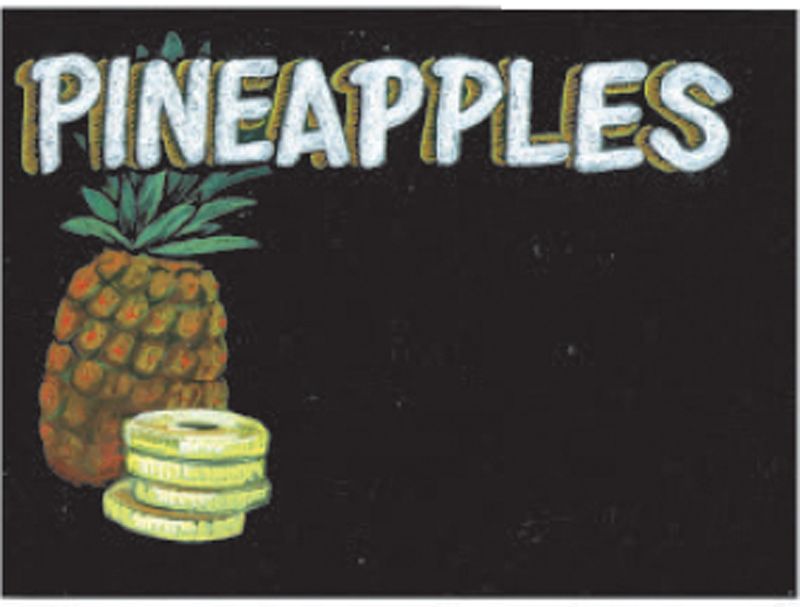 Chalkboard Produce Signs