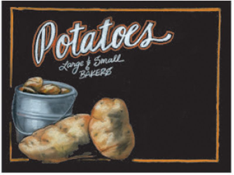 Chalkboard Produce Signs