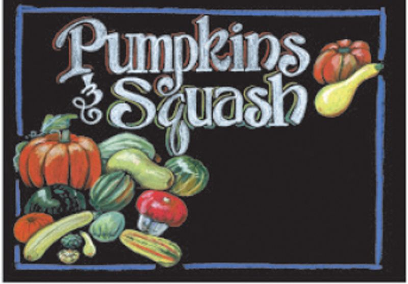 Chalkboard Produce Signs