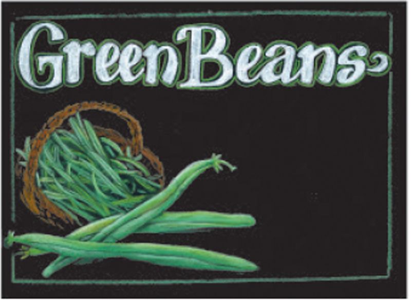 Chalkboard Produce Signs