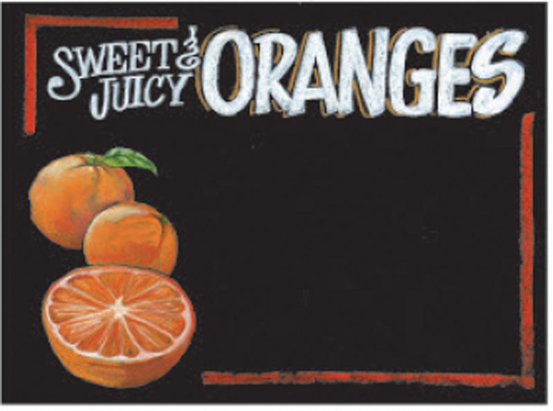 Chalkboard Produce Signs