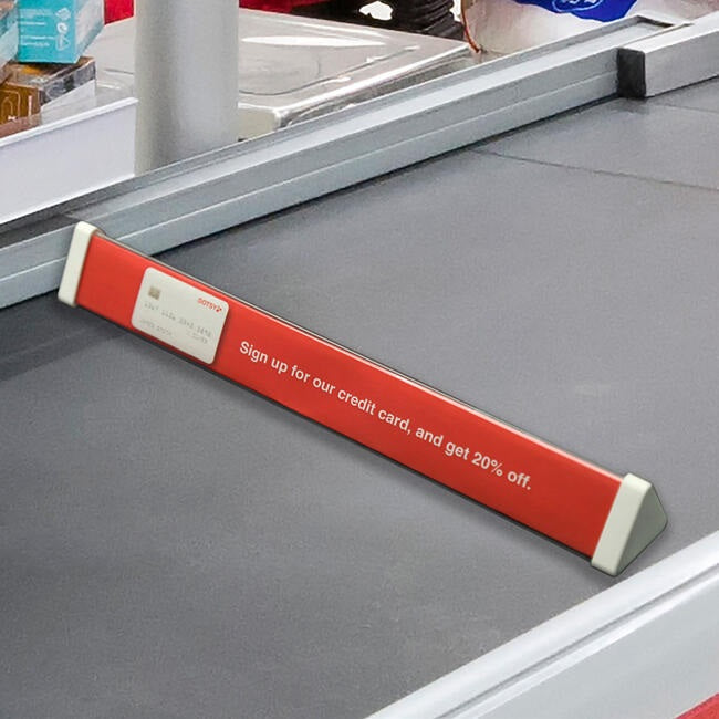 Checkout Lane Dividers- 5 pieces