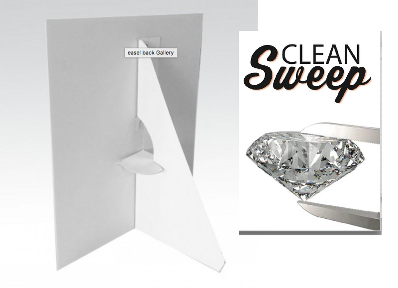 Jewelry Store Clean Sweep Easel Sign