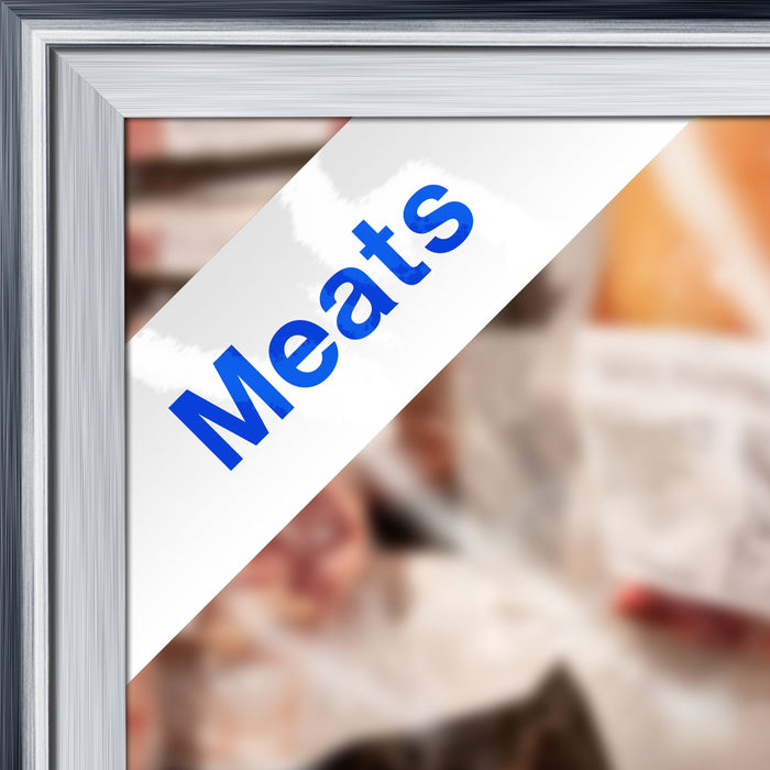 Cooler Door Decals-Clings- Meats