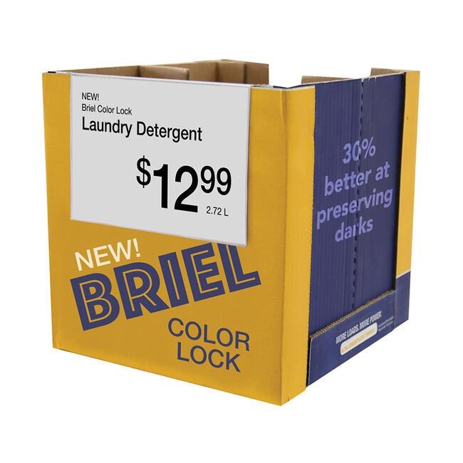 Corrugated Boxes Sign Holders-7"W x 11"H-10 pieces