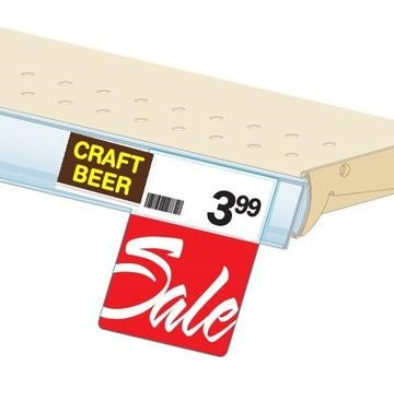 Craft Beer Price Channel Shelf Molding Tags-3"-50 pieces