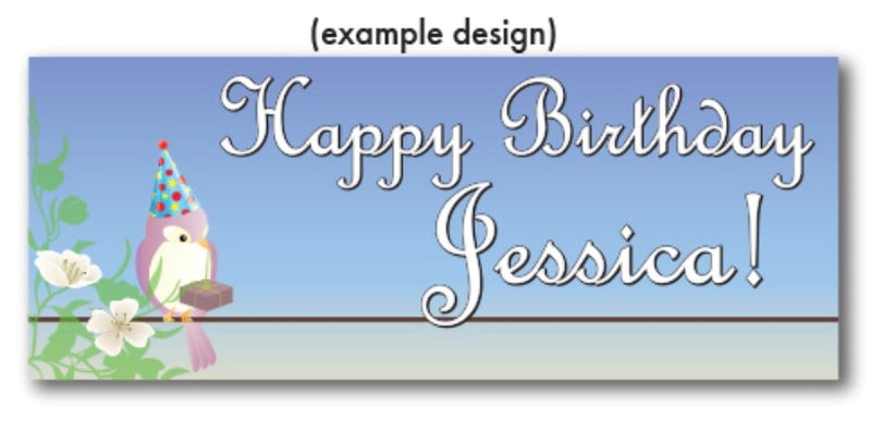 Birthday Banners-Custom Printed