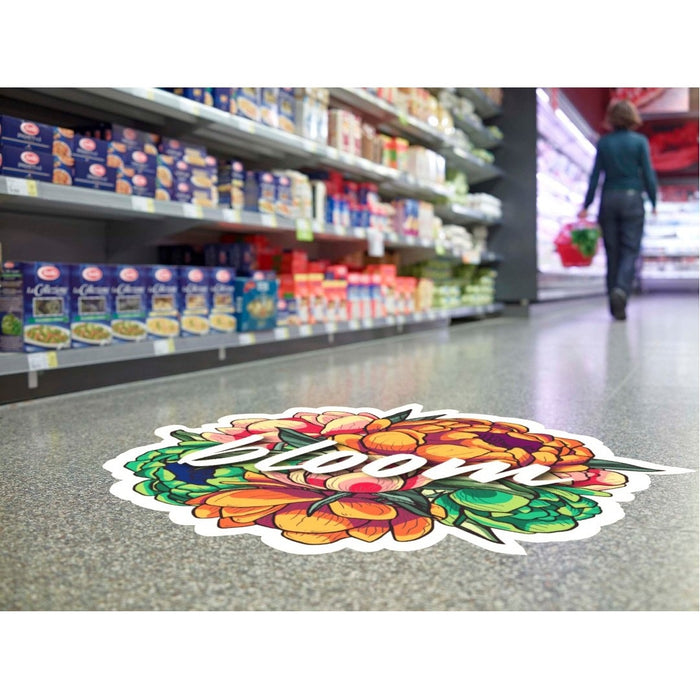 Grocery Store - Floor / Wall Large 24x24 Sticker Display - Squeez N Go