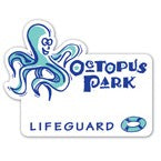 Custom Printed Die Cut Shaped Name Badges-125 pieces