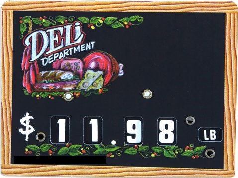 Deli Department Dial a Price Tags - 5 pieces