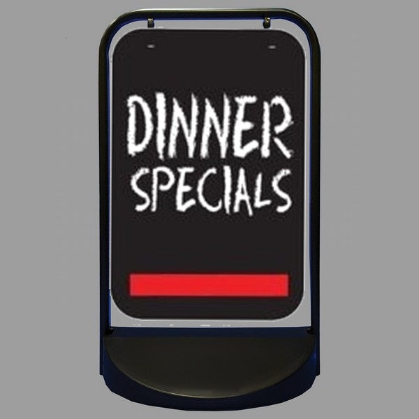 Dinner Specials Sign & Sidewalk Swing Sign Holder Set