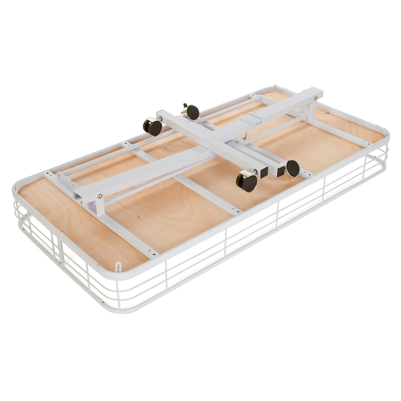 Folding Dump Table Display Fixture-White