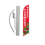Farmers Market Feather Flag Kit