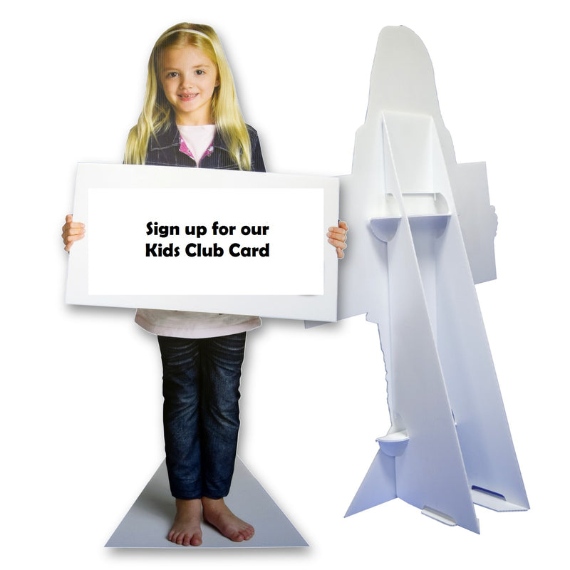 Floor Standees-Custom Printed 24" x 32"