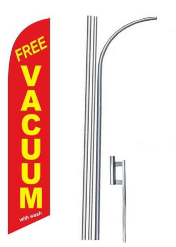 Free Vacuum with Wash Feather Flag Kit