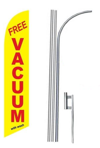 Free Vacuum with Wash Feather Flag Kit